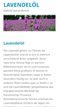 Mobile Screenshot of lavendeloel.net